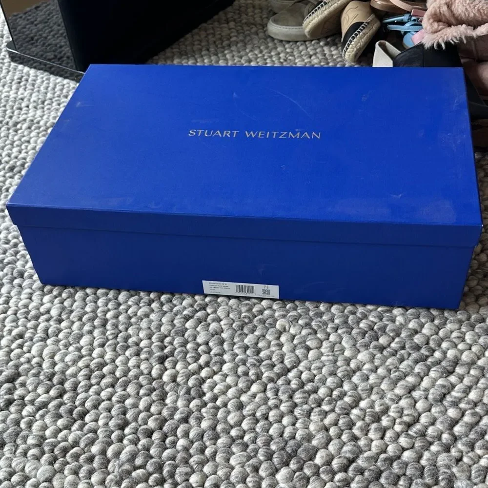 Stuart Weitzman Ryland Zip 80 Leather Knee-High Boot